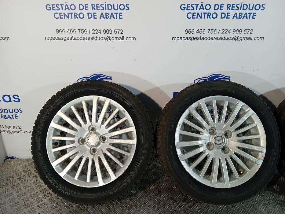 Conjunto Jantes 15 Mazda MX-5 195x50xR15 4x100 Original