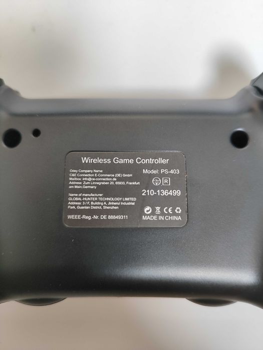 Pad do PS4 Zamiennik Kontroler Bezprzewodowy Czarny