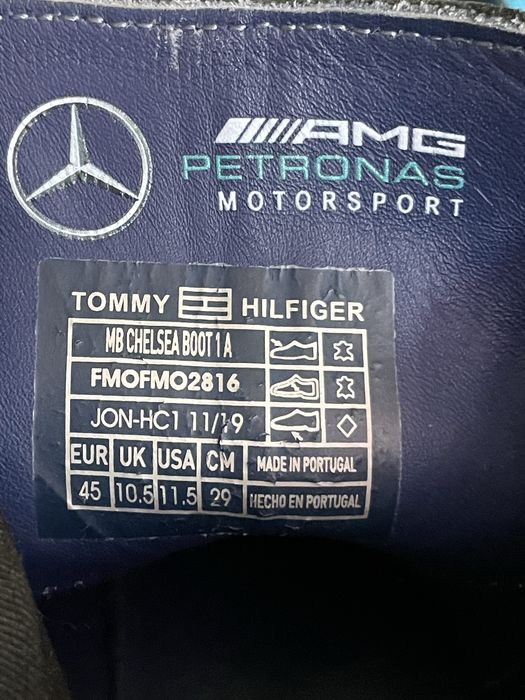 Шкіряні ботинки Tommy Hilfiger в колобораціі з Mercedes Benz