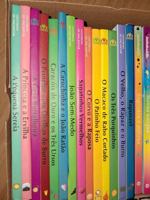 Livros infantis vários títulos