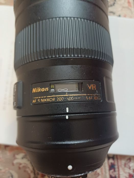 Телеоб'єктив AF-S Nikkor 200-500/5.6 E