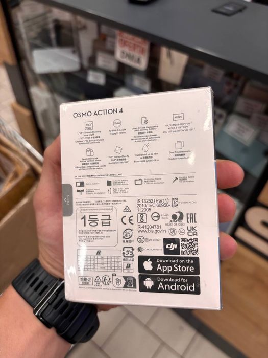 DJI OSMO ACTION 4
Essential Combo
Стан новий

Зроби об'яву на ОЛХ професійно 
Українською мовою