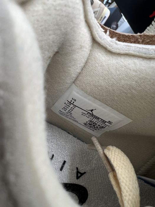 Кросівки Nike Air Jordan 4 x Off-White Sail Beige Logo