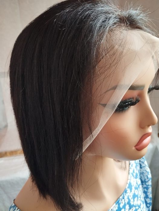 Парик 100%натуральный волос система