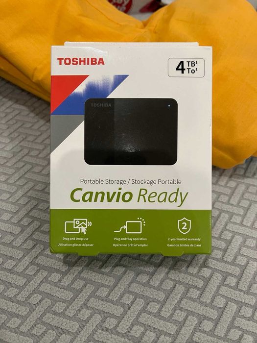 Disco Externo Toshiba Canvio Ready 4TB (USB 3.2)