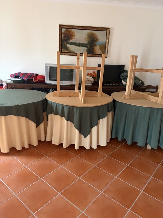 5 Mesas redondas para eventos / festas