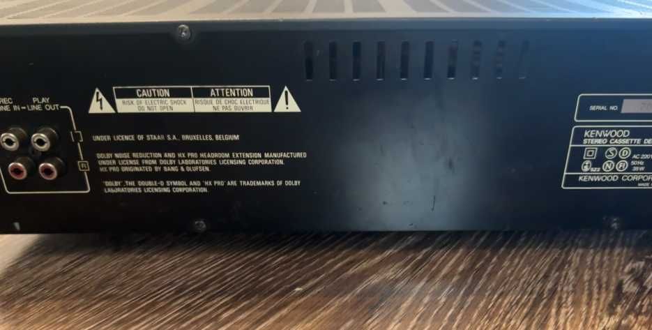 Дека Kenwood KX 550(2head)