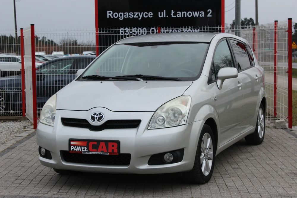 Toyota Corolla Verso 1.8 Benzyna 129KM - AUTOMAT - 7 FOTELI - Climatronic -5 Biegów