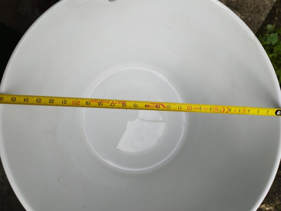 Saladeiras de cerâmica não vai no fogão e microondas