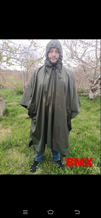 Дождевик пончо тактический плащ палатка костюм от дождя.Распродажа.Опт