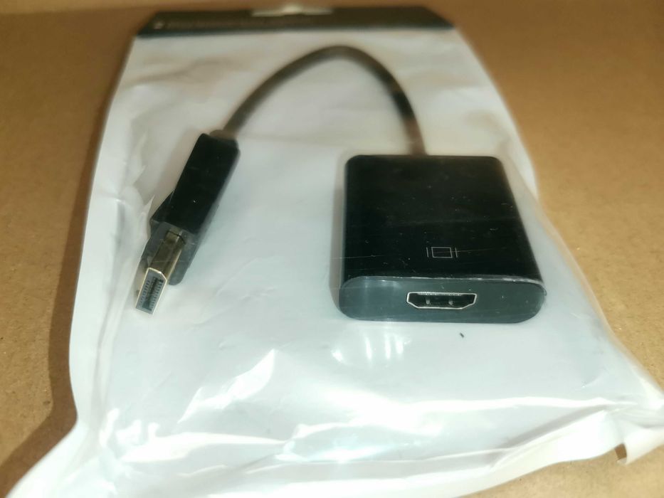 Переходник-конвертер DisplayPort (папа) - HDMI (мама) кабель.0.17м