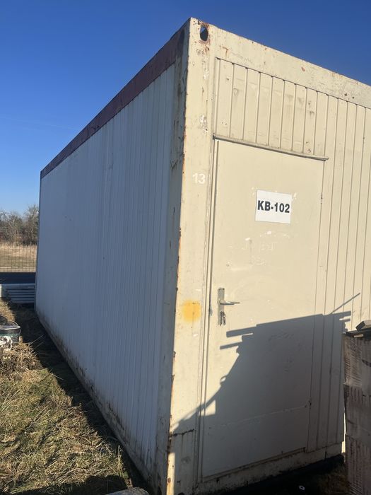 Kontenery socjalny, biurowy, magazynowy, budowlany