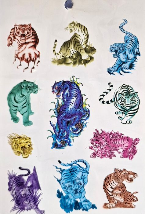 Zestaw tatuaży dla dziecka zmywalne tymczasowe