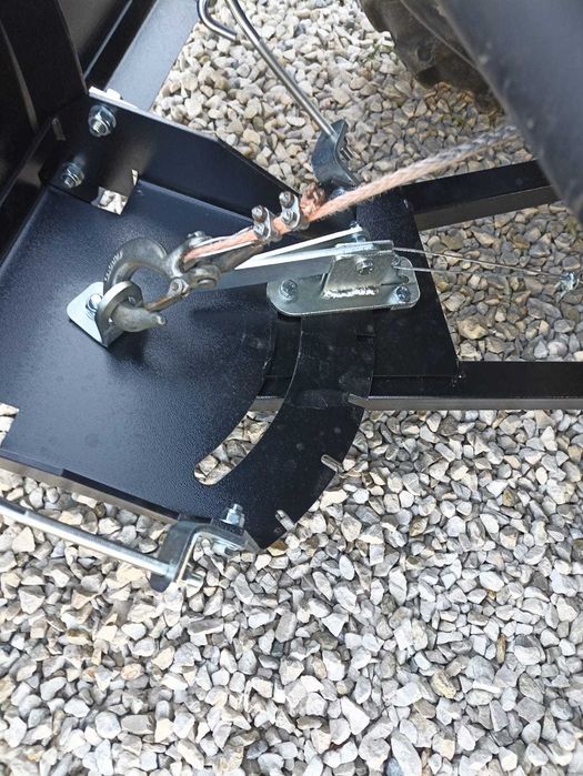 NOWY pług do śniegu Quad tuz TUR wózek widłowy  pług obrotowy