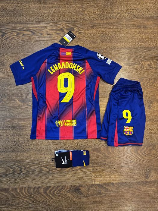 Lewandowski 9 // Fc Barcelona 2025/2026 wersja domowa UCL + getry !