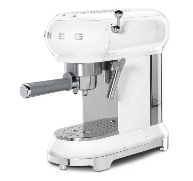 Máquina de Café Manual SMEG Anni 50 ECF01WHEU, nova em caixa, garantia