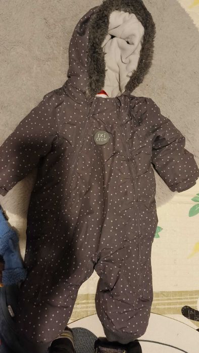 Paka ubrań dla chłopczyka 86-92, kombinezon zimowy 80