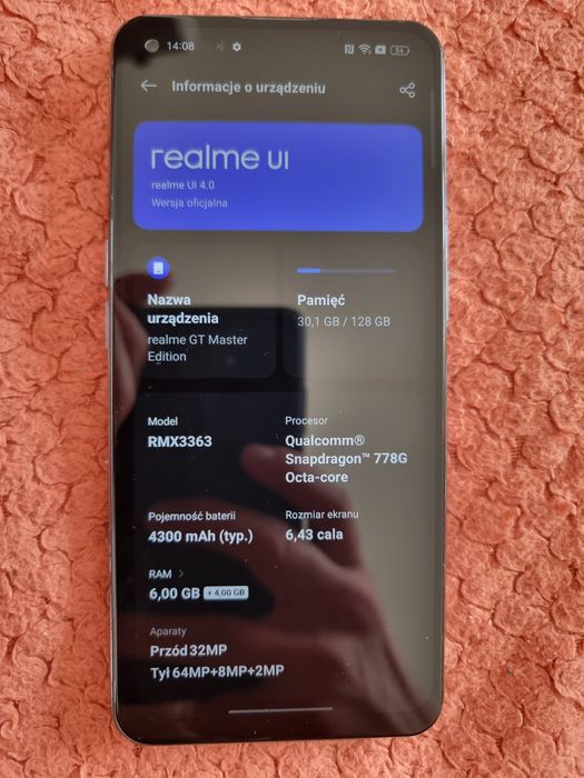 Realme GT master edition