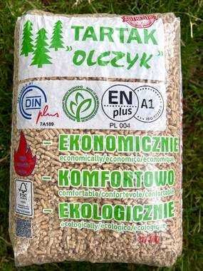 Pellet z całoroczną gwarancją ceny Olczyk Granulita Pfeifer Timber