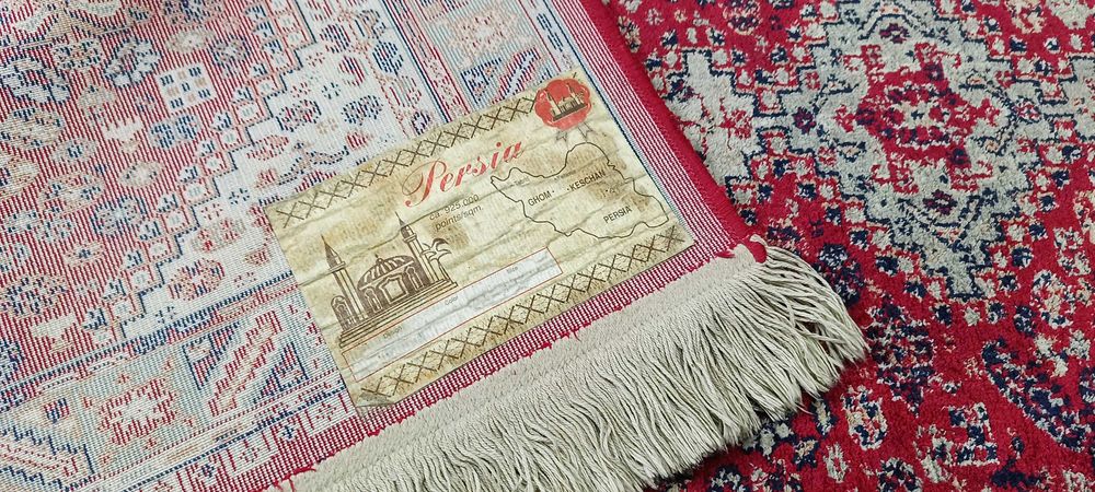 Elegancki dywan orientalny – styl perski | 125 x 75 cm | jedwabny