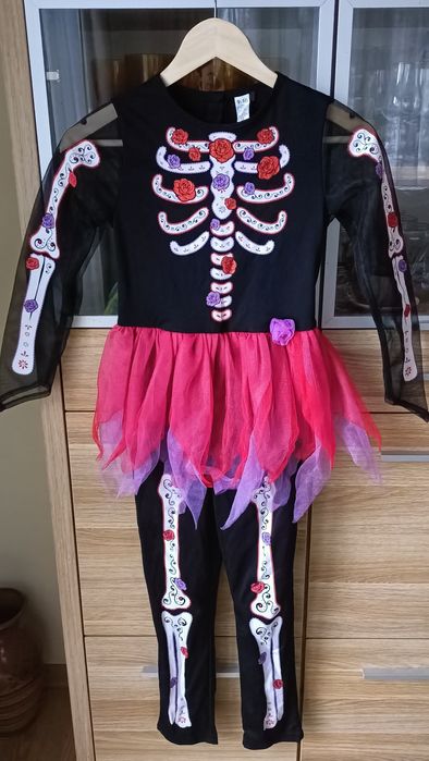 Strój kostium przebranie kościotrup szkielet Halloween