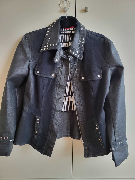 Fato Ganga Preta e Tachas Motard/Biker - Angelo Marani