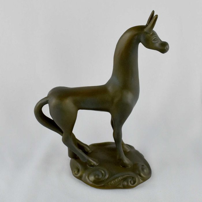 Figura em biscuit de Cavalo 4000 anos de Escultura Equestre – CELTA