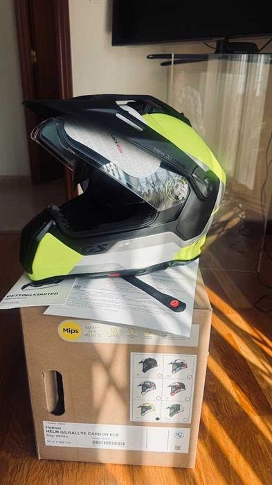 Capacete BMW GS Rallye Carbon – NOVO / A Estrear (Tam. 58/59 - L)