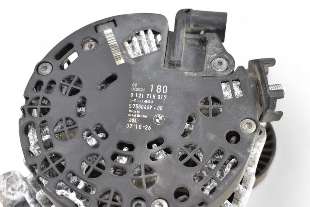 Alternator BMW E81 E87 E90 E91 2.0i 16V 7550469 0121715017