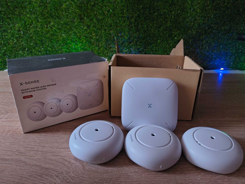 Сигналізатор води.Набір X-Sense SWS54 (3 датчики + База) Wi-Fi, датчик