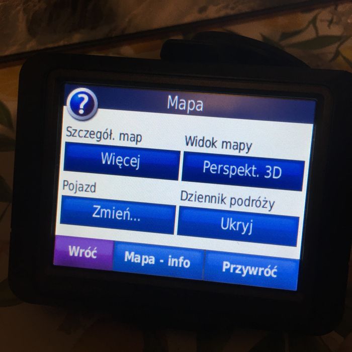 Nawigacja turystyczna Garmin nuvi 255