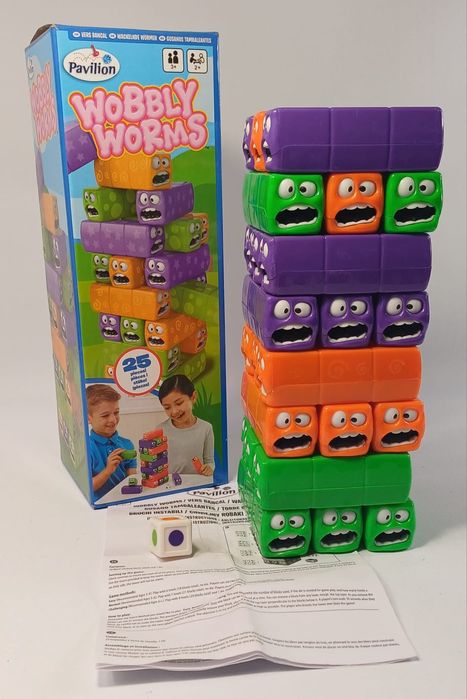 Jogo Wobbly worms Pavilion 
"Quem é quem" Hasbro - 12
"DODO" Dev