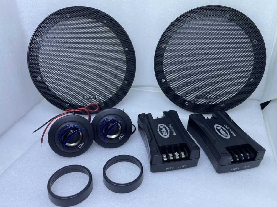 Компонентні динаміки 13см boschmann 200вт акустика пищалки автозвук
