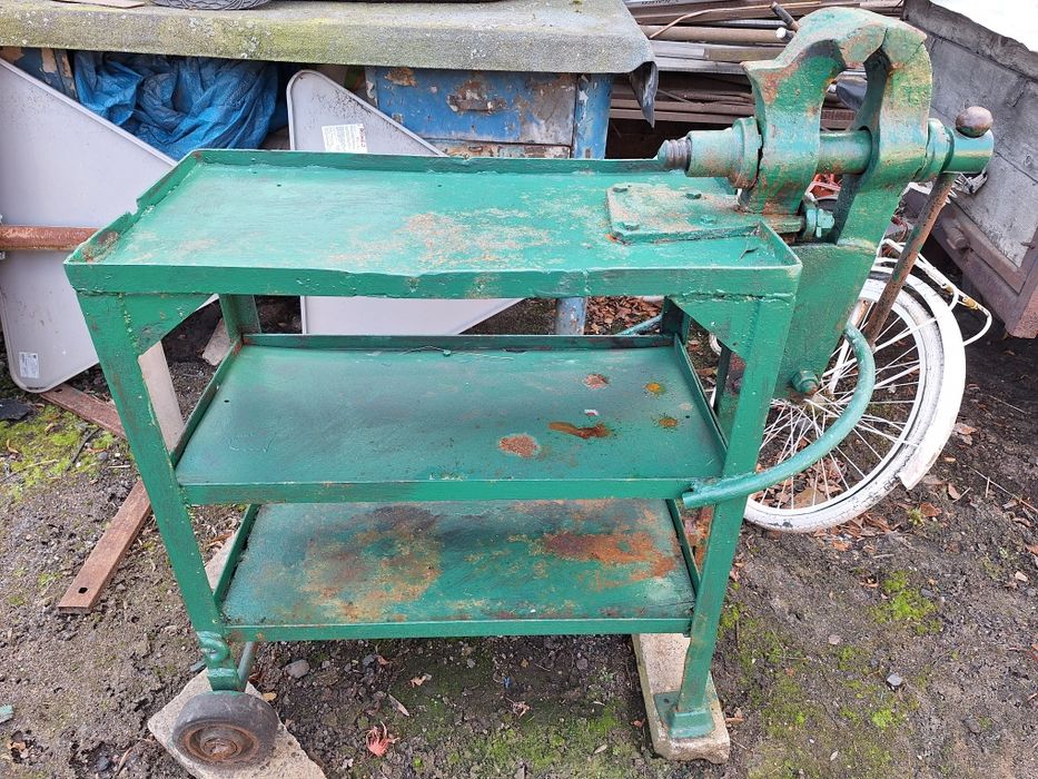 Imadło Kowalskie Duże ze Stołem Komplet