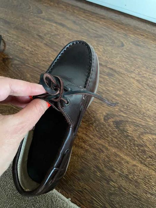 sapatos de vela pele criança C/Novos