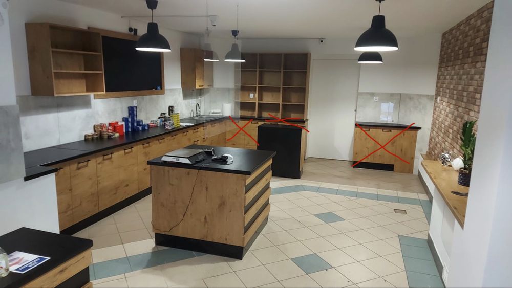 Meble kuchenne sklepowe