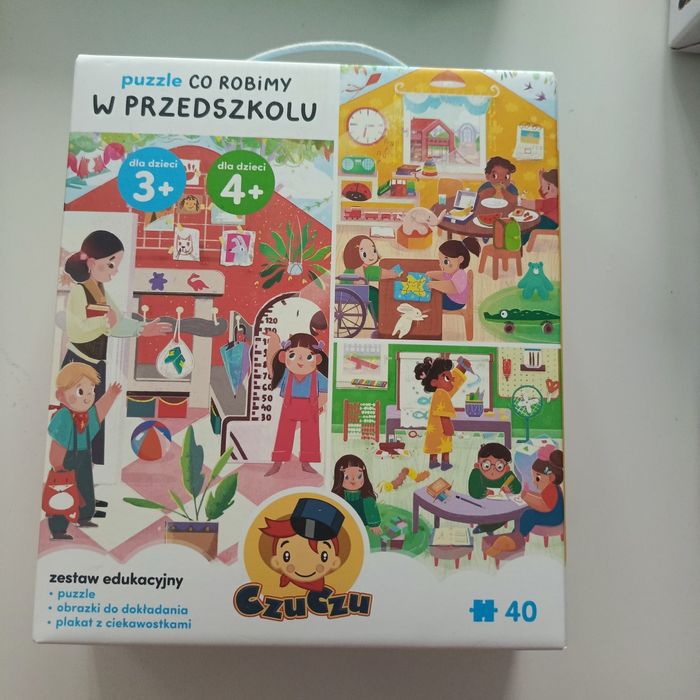 Puzzle co robimy w przedszkolu