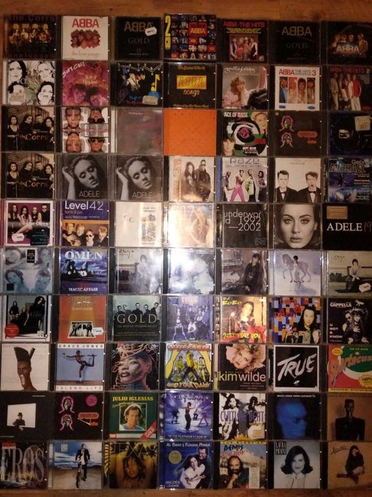 Muzyka pop zestaw cd. Abba Adele Enya Sade Roxette Wham BZN Prince