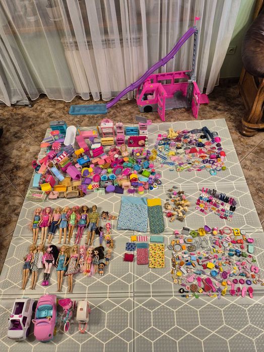 Ogromny zestaw Barbi