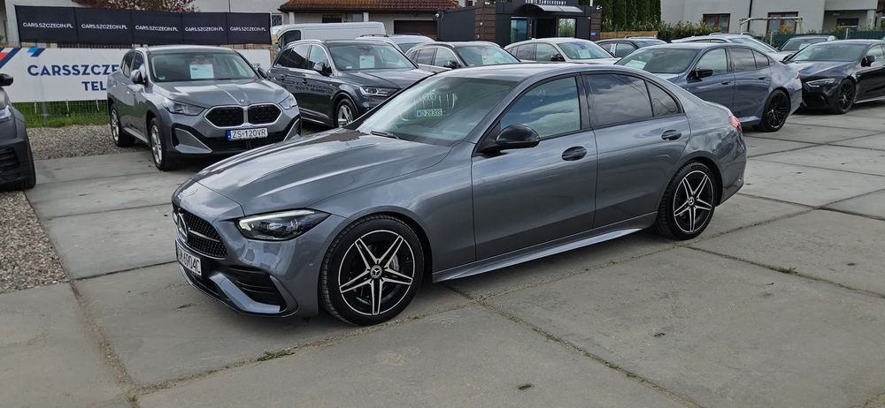 Mercedes-Benz Klasa C AMG! Salon Polska! VAT23%! Bezwypadkowy! GWARANCJA! DIGITAL! Kamery360