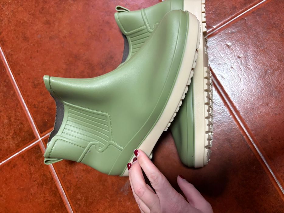 botas verdes tamanho 41.