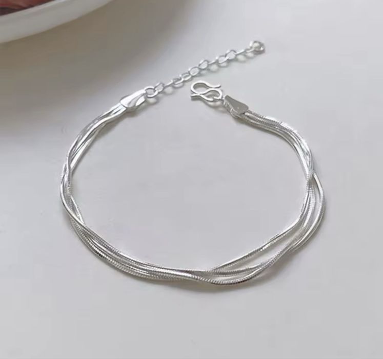 Bransoletka srebrna