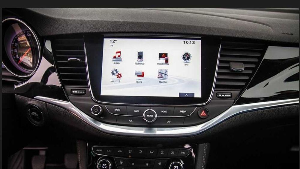 Wyświetlacz ekran radia nawigacji opel astra k  naprawa  serwis