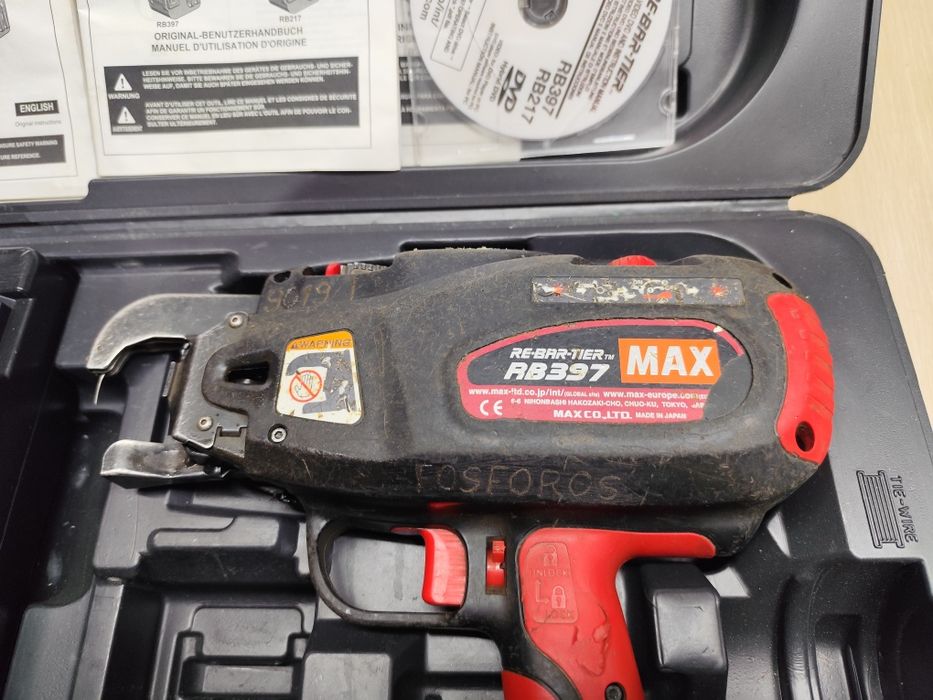 Max PB 397 пістолет для в'язання арматури Макс