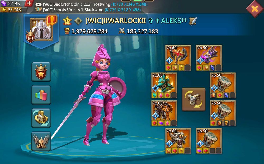 Аккаунт Lords Mobile