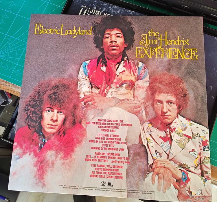 Jimi Hendrix Electric Ladyland 6LP+Blu-ray Deluxe Edition USA