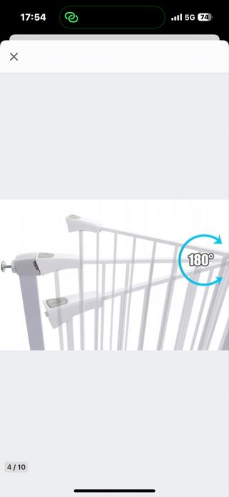 BRAMKA Rozporowa zabezpieczajaca Tulano Ochronna NA SCHODY