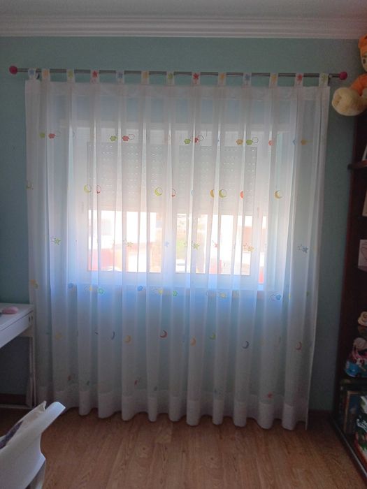 Cortinado quarto criança unisexo