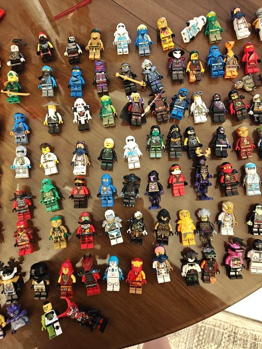LEGO ninjago minifigurki