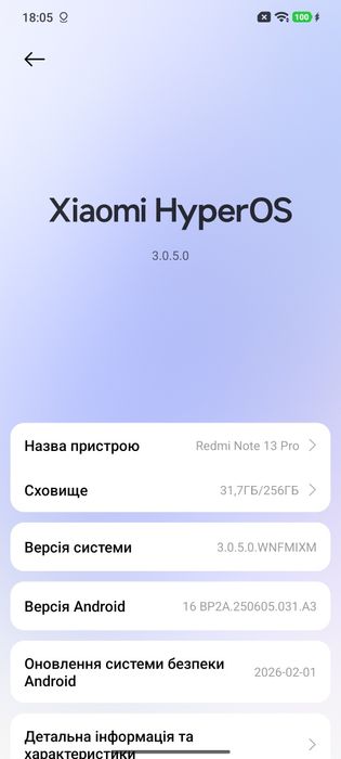 Идеал Xiaomi Redmi note 13 pro 8/256 gb NFC GLOBAL чёрный гарний стан